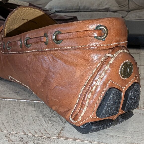 Cole Haan Leather Camp Moccasins (Men's Size 10) - Picture 5 of 10